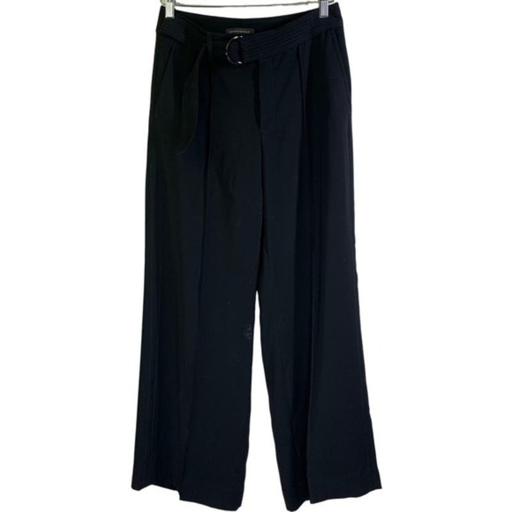 BANANA REPUBLIC Wide Leg Faux Crease Professional Timeless Capsule Slacks Pants